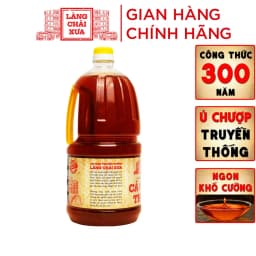 Thumbnail Nước Chấm Cá Cơm Than Làng Chài Xưa chai nhựa cao cấp 2 lít/chai Đặc Biệt Thanh Dịu An toàn 4