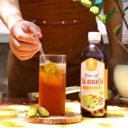 Thumbnail Nước cốt xí muội Hồng Lam chai (500ml). Có vị chua ngọt 2
