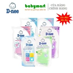 Thumbnail Nước giặt quần áo cho bé Dnee túi 550ml chính hãng đủ màu 1