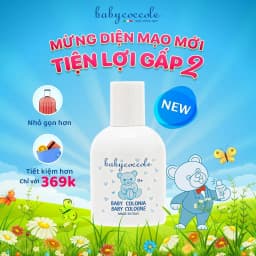 Thumbnail Nước hoa cho bé Babycoccole 0M+ an toàn cho trẻ sơ sinh & em bé chiết xuất hoa sen 50ml 2