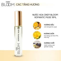 Thumbnail Nước hoa nữ Cindy Bloom Romantic Muse hương quyến rũ lãng mạn 10ml 3