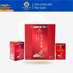Thumbnail Nước hồng sâm nhung hươu Hàn Quốc Korean Red Ginseng 365 hộp 60 gói x 70ml 2