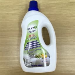 Thumbnail Nước Lau Sàn Cho Robot Hút Bụi NaNo Hương Sả Chanh Chai 1 Lít - Hương Sả Chanh 2