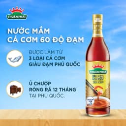 Thumbnail Nước mắm cá cơm Thuận Phát 60 độ đạm 490ml 1
