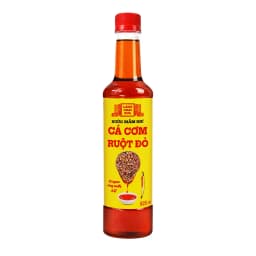 Thumbnail Nước mắm nhỉ cá cơm ruột đỏ Làng Chài Xưa 525ml/chai cá ngon vùng nước trồi 300 năm truyền thống 3