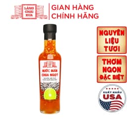 Thumbnail Nước mắm ớt tỏi chua ngọt cao cấp Làng Chài Xưa, nguyên liệu tươi, thơm ngon đặc biệt, pha sẵn từ chanh tỏi ớt vị đậm đà 1