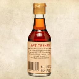 Thumbnail Nước Mắm Tĩn Nhãn Đỏ cá cơm than Mini 40N 60ml/chai Rin Nguyên Chất Truyền Thống 3