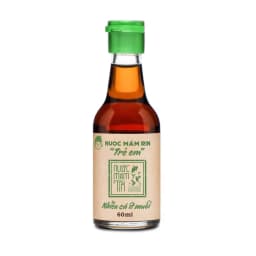 Thumbnail Nước mắm tĩn trẻ em cho bé ăn dặm độ đạm 42N 60ML/chai nhiều cá ít muối kích thích vị giác 2
