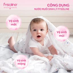 Thumbnail Nước muối sinh lý Fysoline Pháp - Vệ sinh mắt, mũi, miệng cho bé hàng ngày - Hộp 40 ống x 5ml 3