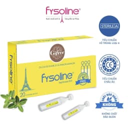 Thumbnail Nước Muối Sinh Lý Kháng Khuẩn Pháp FYSOLINE Hỗ Trợ Giảm Viêm Mũi, Sổ Mũi Hộp 20 Ống x 5ml 2