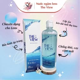 Thumbnail Nước Ngâm Lens Chai lớn  Sky Contact Lens 360ml 2