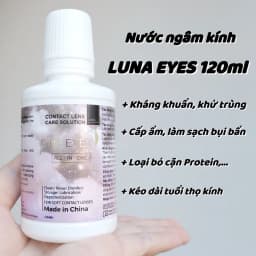 Thumbnail Nước ngâm lens LUNA EYES 120ml - dành cho kính áp tròng 1