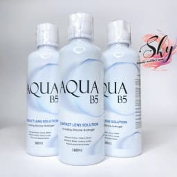Thumbnail Nước ngâm và bảo quản kính áp tròng Sky Contact lens model Aqua B5 dung tích 360ml 2