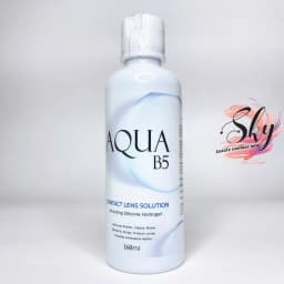 Thumbnail Nước ngâm và bảo quản kính áp tròng Sky Contact lens model Aqua B5 dung tích 360ml 3