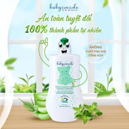 Thumbnail Nước rửa bình sữa Babycoccole Chiết xuất cỏ xạ hương và lô hội 400ml 2
