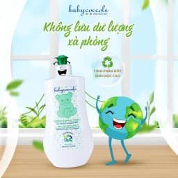 Thumbnail Nước rửa bình sữa Babycoccole Chiết xuất cỏ xạ hương và lô hội 400ml 4