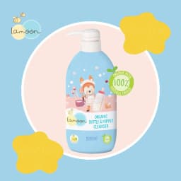 Thumbnail Nước rửa bình sữa Organic an toàn cho bé Lamoon - Bình 500ml 1