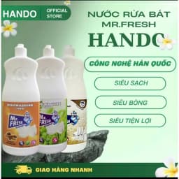 Thumbnail Nước rửa chén đậm đặc siêu sạch MrFresh 1,6L an toàn da tay Múi quế/Gừng/Cám gạo 2