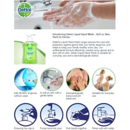 Thumbnail Nước rửa tay diệt khuẩn dettol liquid hand wash 250ml Healthy Care Extate Official Mall 3