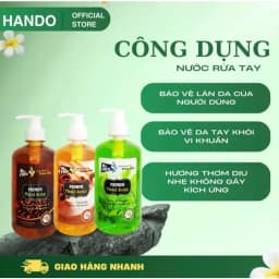 Thumbnail Nước rửa tay thảo mộc sạch khuẩn dưỡng ẩm da tay MrFresh 500ml cao cấp 1