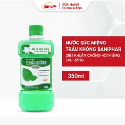 Thumbnail Nước súc miệng diệt khuẩn chống hôi miệng, sâu răng Trầu không Baniphar 350ml 2