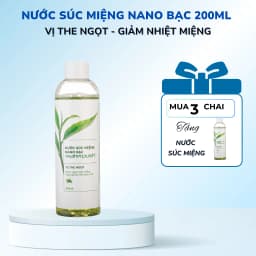 Thumbnail Nước Súc Miệng Nano Bạc WaterPush Giảm Nhiệt Miệng, Thơm Miệng, Dùng Được Cho Máy Tăm Nước 1