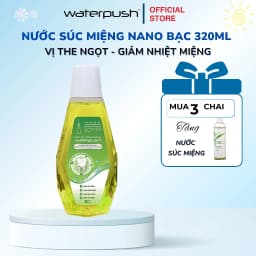 Thumbnail Nước Súc Miệng Nano Bạc WaterPush Giảm Nhiệt Miệng, Thơm Miệng, Dùng Được Cho Máy Tăm Nước 3