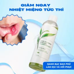 Thumbnail Nước Súc Miệng Nano Bạc WaterPush Giảm Nhiệt Miệng, Thơm Miệng, Dùng Được Cho Máy Tăm Nước 4