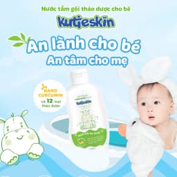 Thumbnail Nước tắm gội thảo dược cho bé Kutieskin 200ml/ 500ml - STK01/STK03 4