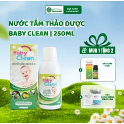 Thumbnail Nước tắm thảo dược cho bé Baby Clean 250ml giảm rôm sảy, hăm tã, làm sạch và mát cơ thể cho bé 1