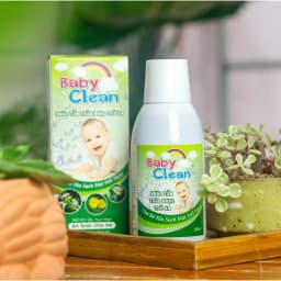 Thumbnail Nước tắm thảo dược cho bé Baby Clean 250ml giảm rôm sảy, hăm tã, làm sạch và mát cơ thể cho bé 3