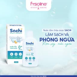 Thumbnail Nước tắm thảo dược SACHI dịu mát da, phòng rôm sảy, mẩn ngứa, hăm tã, bảo vệ làn da cho bé chai 250ml 2