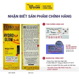 Thumbnail Nước Thần Dưỡng Ẩm Căng Bóng Trẻ Hóa Da Perfecta Hydro & Glow 110ml Dịu Nhẹ, Hỗ Trợ Giảm Mẩn Đỏ Da EUPC STORE 3