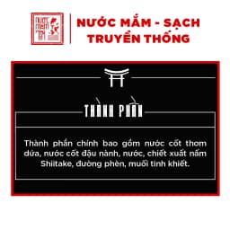 Thumbnail Nước tương cao cấp Shiitake chai nhựa 525ml/chai lên men tự nhiên từ đậu nành và nấm ngọt Shiitake Làng Chài Xưa 2