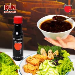 Thumbnail Nước tương cao cấp Shiitake lên men tự nhiên từ đậu nành và nấm ngọt Shiitake, chai nhựa 125ml/chai Làng Chài Xưa 3
