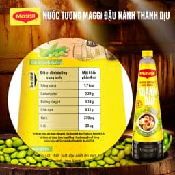 Thumbnail Nước tương Maggi đậu nành thanh dịu 700ml/chai 1