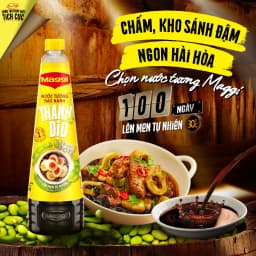 Thumbnail Nước tương Maggi đậu nành thanh dịu 700ml/chai 4