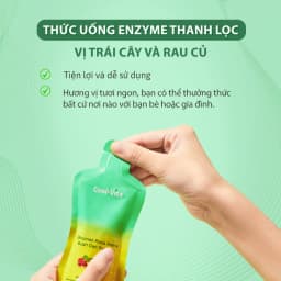 Thumbnail Nước Uống Bổ Sung Enzyme Chiết Xuất Từ Trái Cây Rau Củ Hỗ Trợ Tiêu Hoá, Thanh Lọc Cơ Thể (45ml× 7 túi)/hộp 4