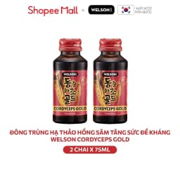 Thumbnail Nước uống Đông Trùng Hạ Thảo Welson Cordyceps Gold 2 chai x 75ml 1