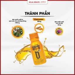 Thumbnail Nước uống giải rượu, thải độc gan Hàn Quốc Ready Q hộp 10 chai x 100ml Korean Red Ginseng 2