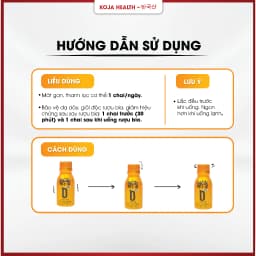 Thumbnail Nước uống giải rượu, thải độc gan Hàn Quốc Ready Q hộp 10 chai x 100ml Korean Red Ginseng 3