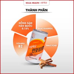Thumbnail Nước Uống Hồng Sâm Inbosam D Korean Red Ginseng Hộp 30 lon x 180ml 2