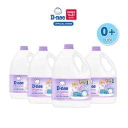 Thumbnail Nước xả Dnee bình tím 2800ml mềm vải mẫu mới chính hãng 3