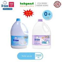 Thumbnail Nước xả quần áo cho bé Dnee 2800ml 100% chính hãng đủ màu 1