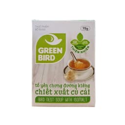 Thumbnail Nước Yến Sào Chưng Đường Kiêng Củ Cải - GREEN BIRD - Hũ đơn 72g 2