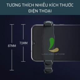 Thumbnail Nút bắn chơi game HOSAN S07 Pro RED Spider PRO Ghìm tâm, Autotap dành cho IOS và Android 3