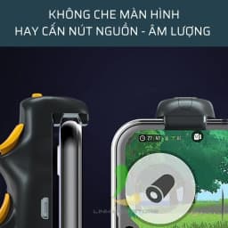 Thumbnail Nút bắn chơi game HOSAN S07 Pro RED Spider PRO Ghìm tâm, Autotap dành cho IOS và Android 4