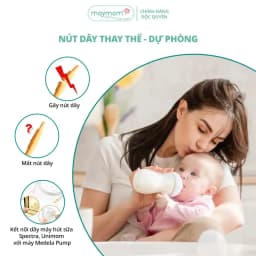 Thumbnail Nút Dây Hút Sữa Maymom, Phụ Kiện Thay Thế Dây Hơi Máy Hút Sữa Medela (1 cái) 2