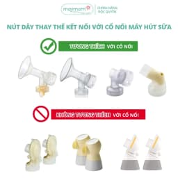 Thumbnail Nút Dây Hút Sữa Maymom, Phụ Kiện Thay Thế Dây Hơi Máy Hút Sữa Medela (1 cái) 4