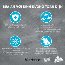 Thumbnail Nutrience Infusion Cá Biển cho Mèo trưởng thành - Cá biển, dầu cá hồi và rau củ quả tự nhiên 2.27kg 3